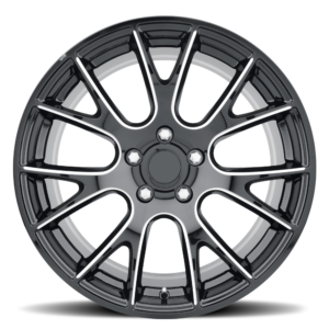 Gloss Black Milled
