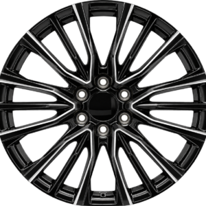 Gloss Black Milled