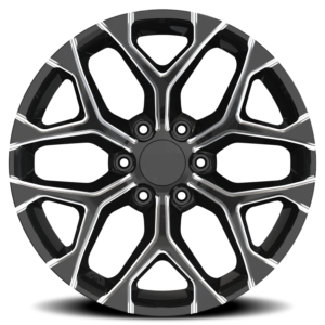 Gloss Black Milled
