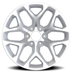Silver Machined Face