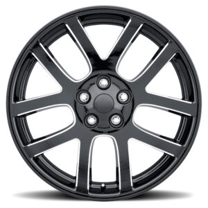 Gloss Black Milled