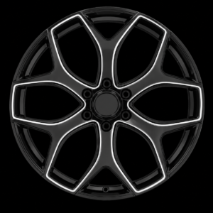 Gloss Black Milled