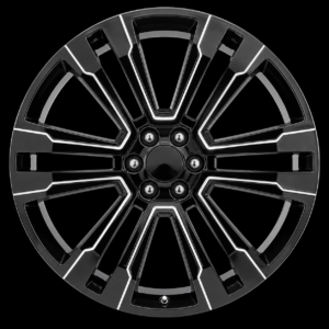 Gloss Black Milled