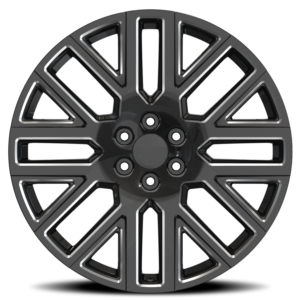 Gloss Black Milled