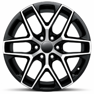 Gloss Black Machined Face