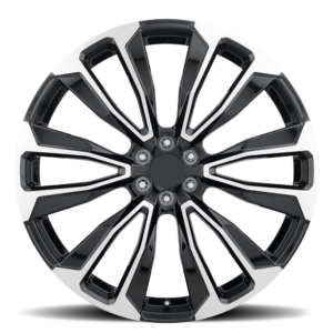 Gloss Black Machined Face
