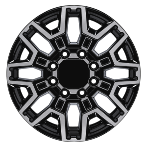 Gloss Black Machined